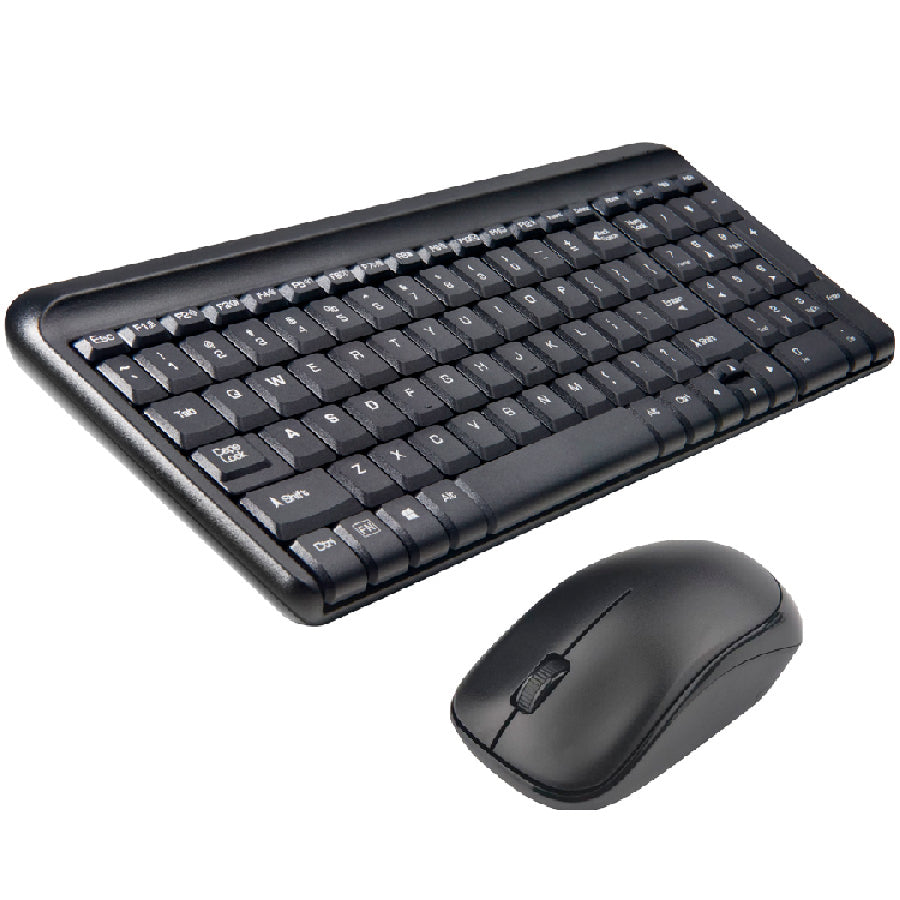 KIT TECLADO Y MOUSE QUARONI INALAMBRICO 2.4GHZ COLOR NEGRO KIT TECLADO Y MOUSE QUARONI INALAMBRICO 2.4GHZ COLOR NEGRO